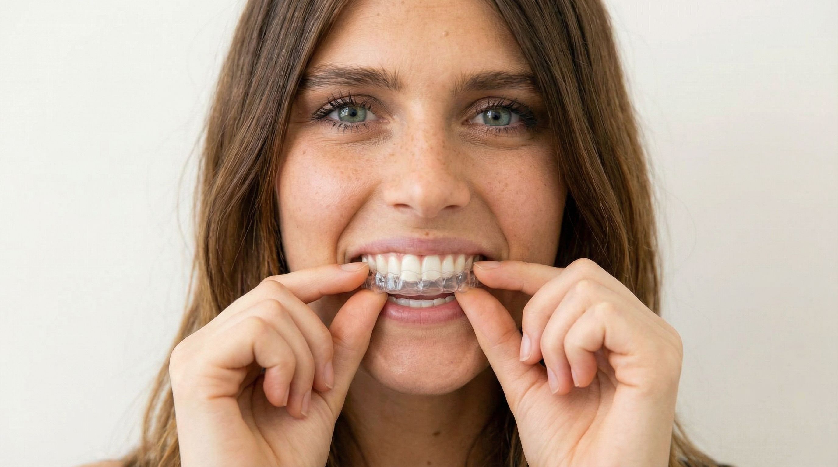 Gouttières d'alignement orthodontique