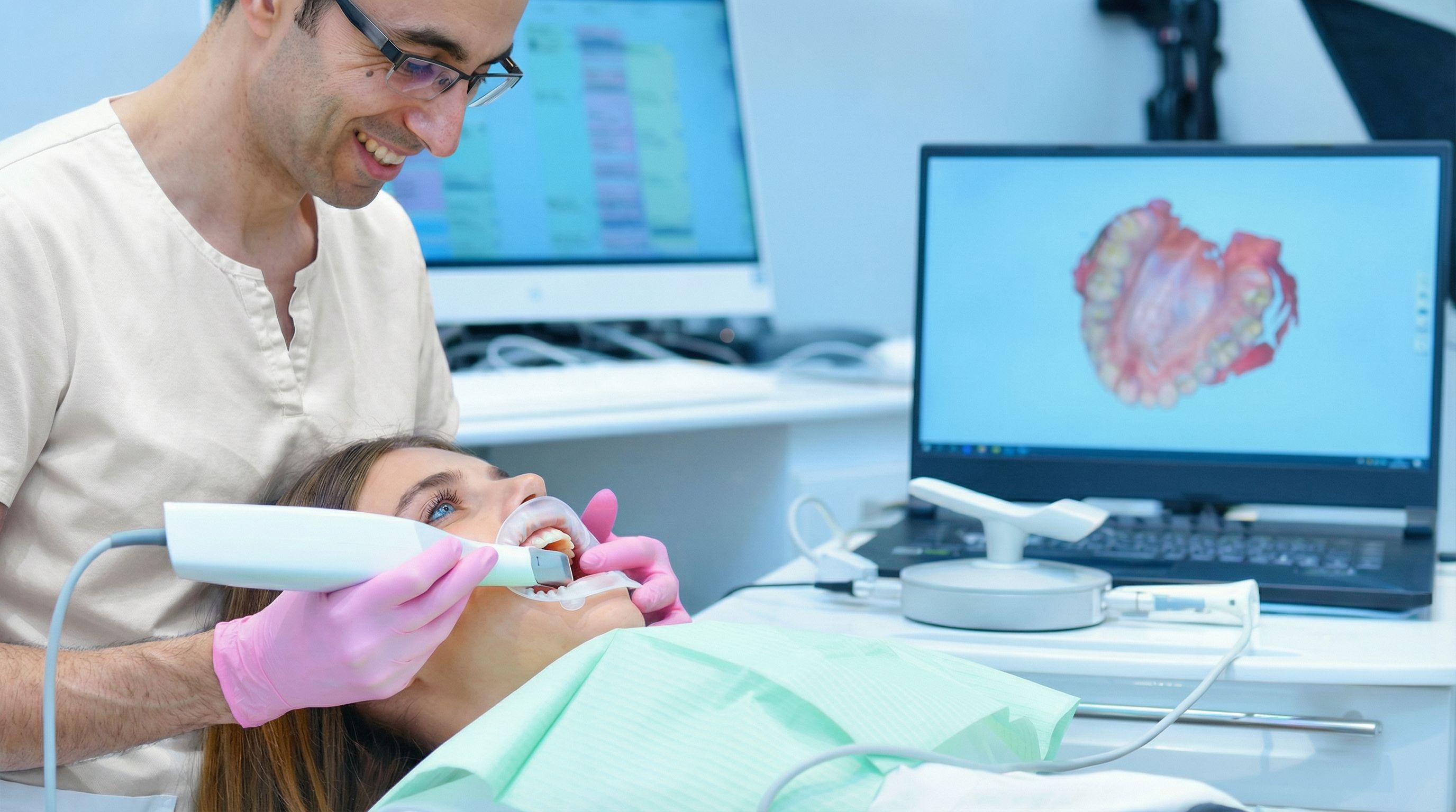 Utilisation du scanner iTero