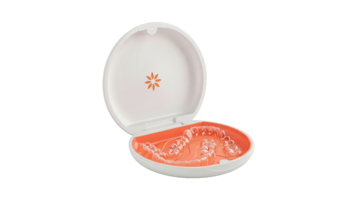 Gouttière de contention amovible